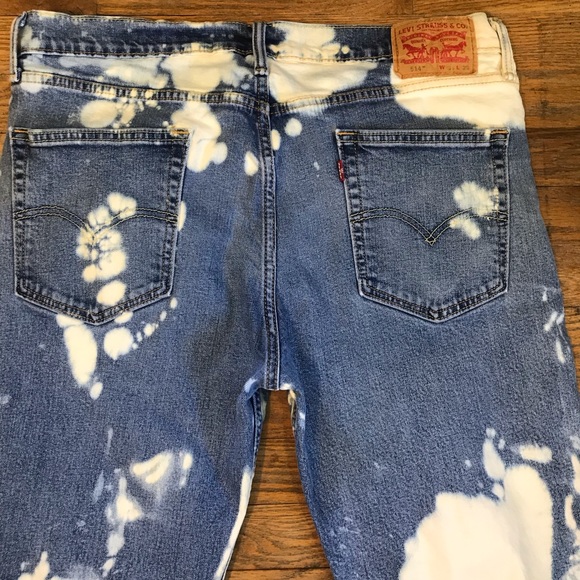 Vintage Distressed  514 Levis - Picture 4 of 5